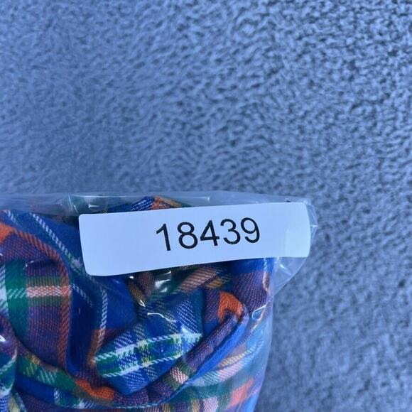 Vintage Ralph Lauren Shirt Men's Extra large Blue Orange Pearl Snap Western 90s - Picture 10 of 10